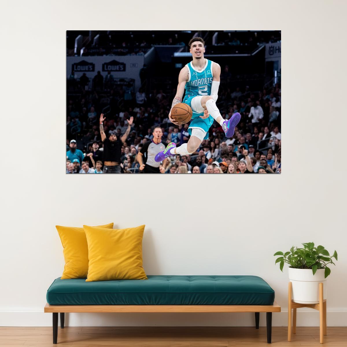 LaMelo Ball Basketball Player Poster Motivational Sports Print