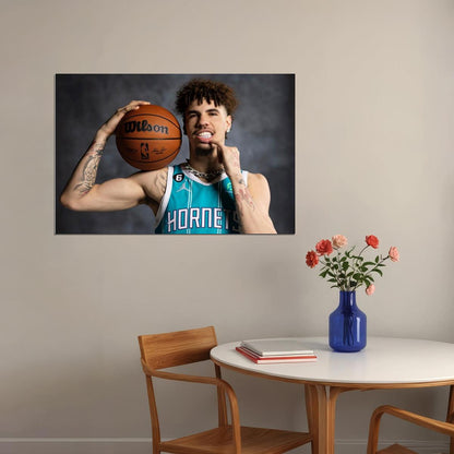 LaMelo Ball Basketball Player Poster Motivational Sports Print