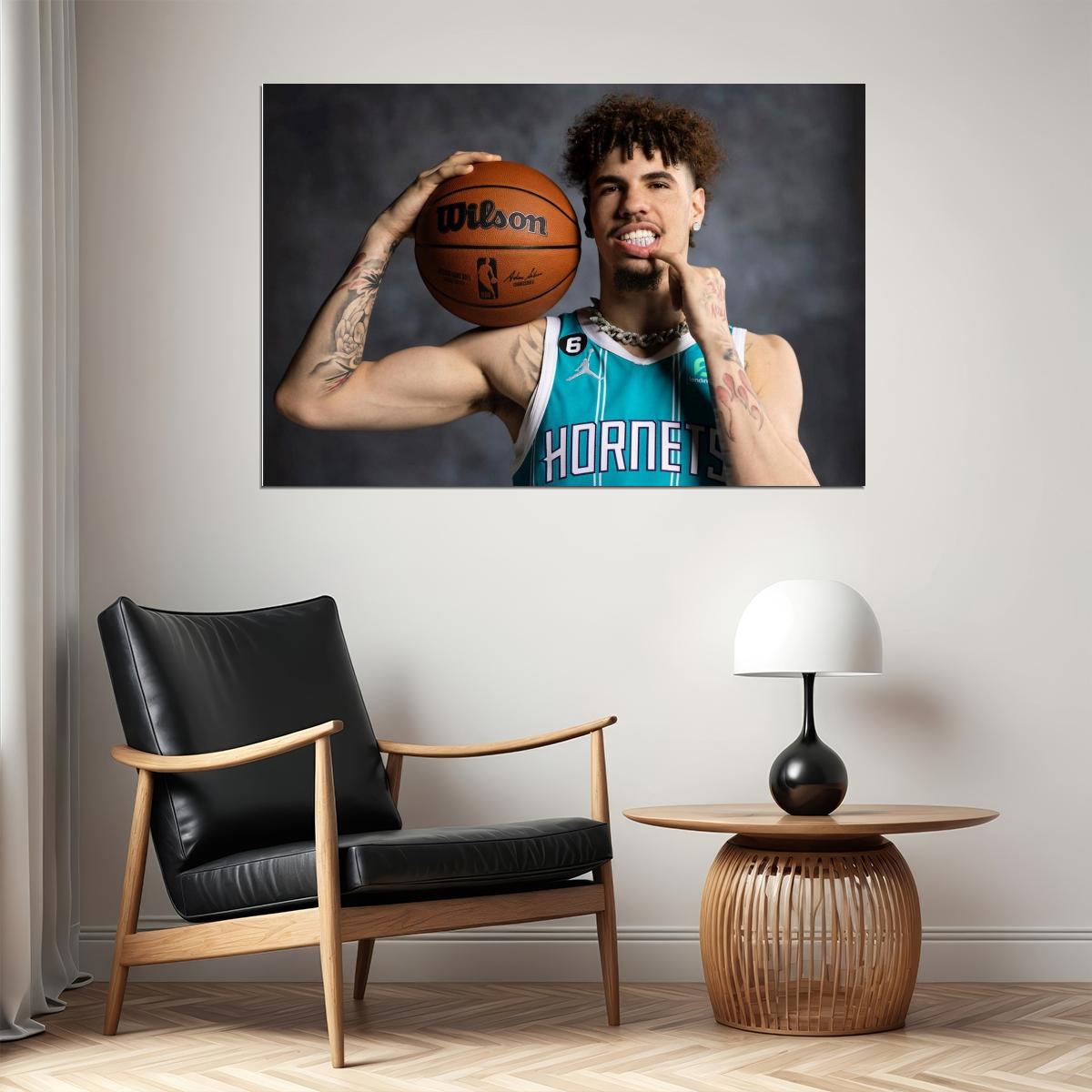 LaMelo Ball Basketball Player Poster Motivational Sports Print