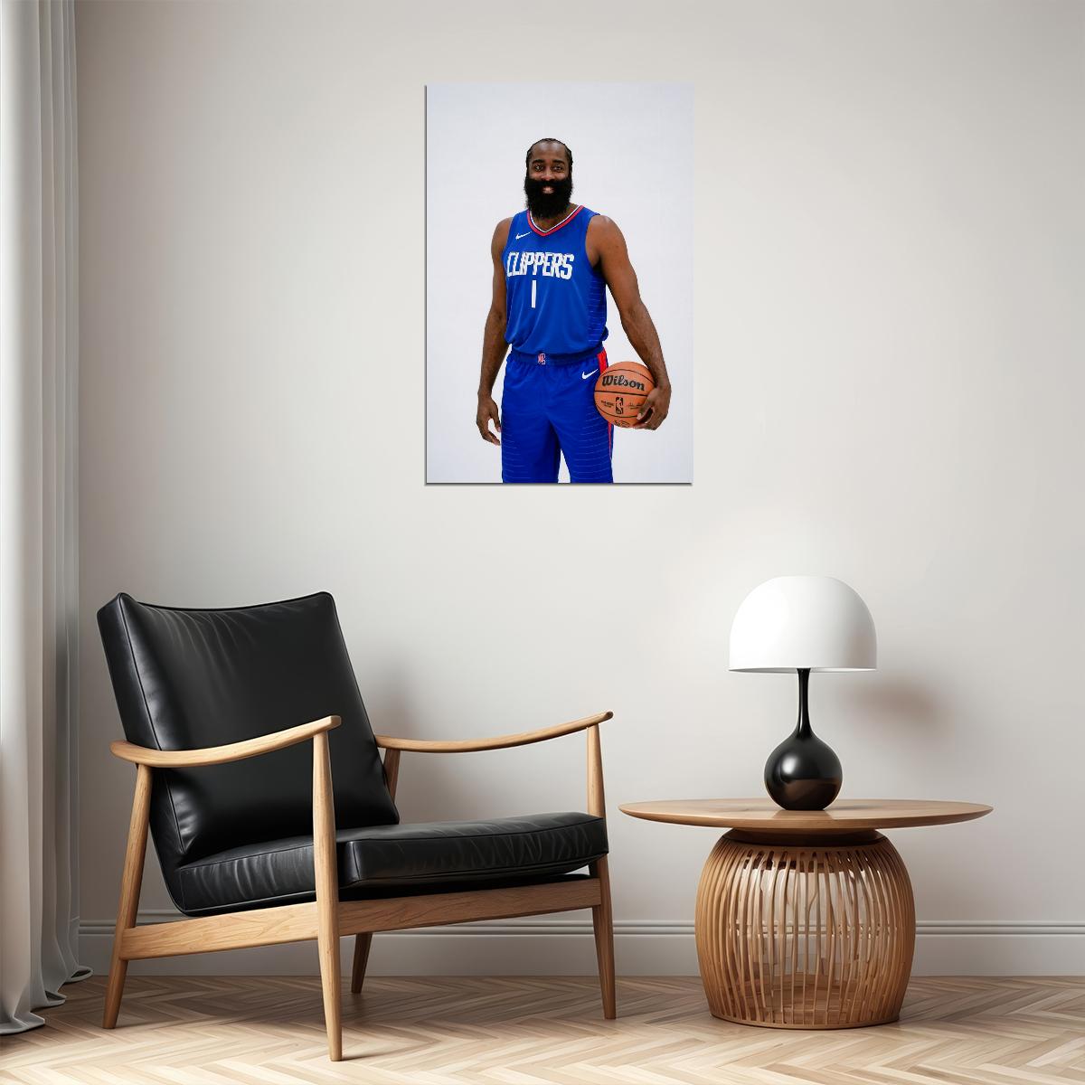 James Harden Basketball Player Poster Motivational Sports Print