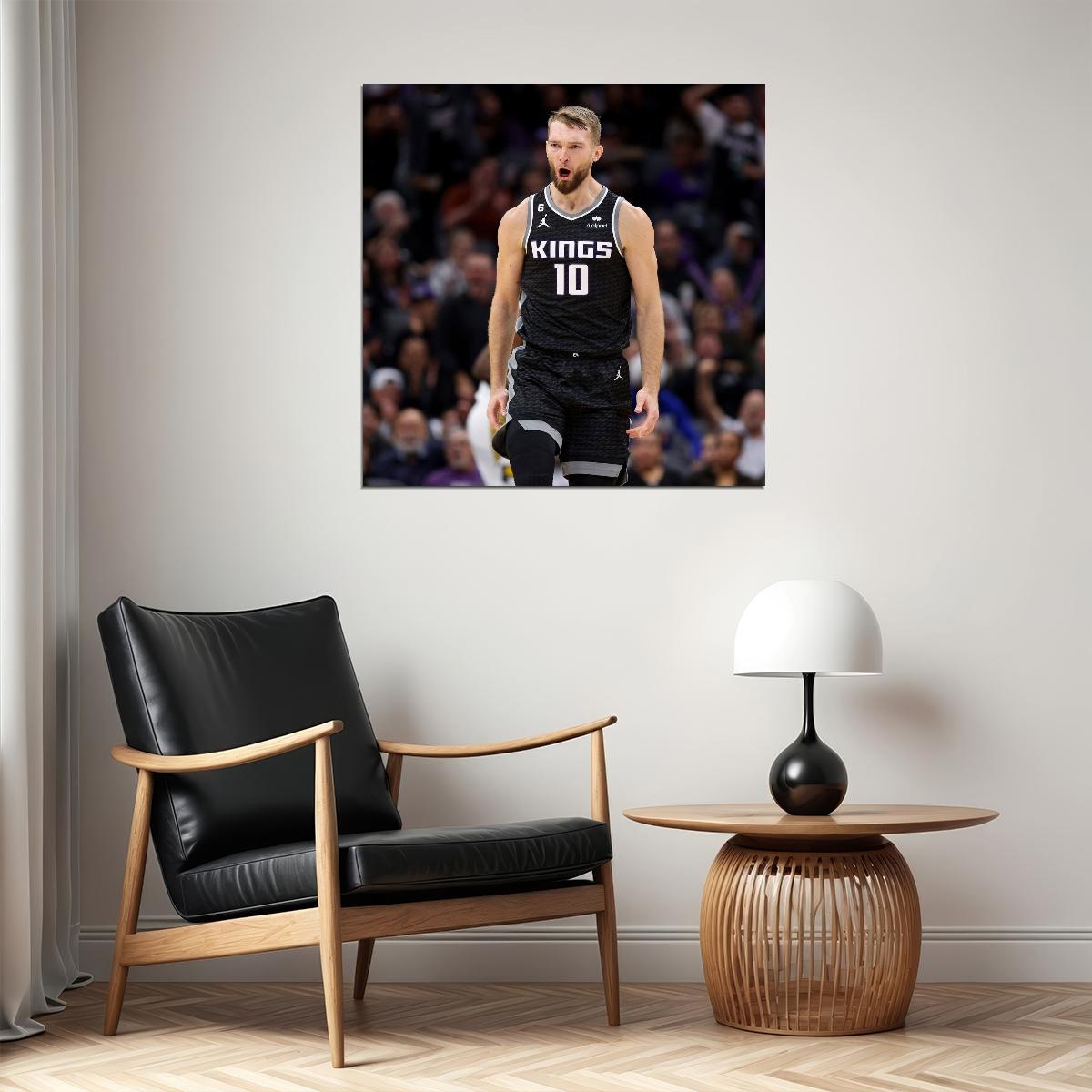 Domantas Sabonis Basketball Player Poster Motivational Sports Print