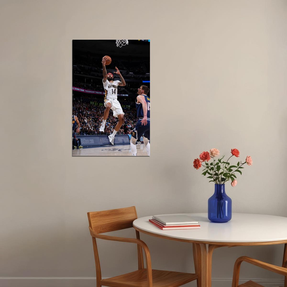 Brandon Ingram Basketball Player Poster Motivational Sports Print