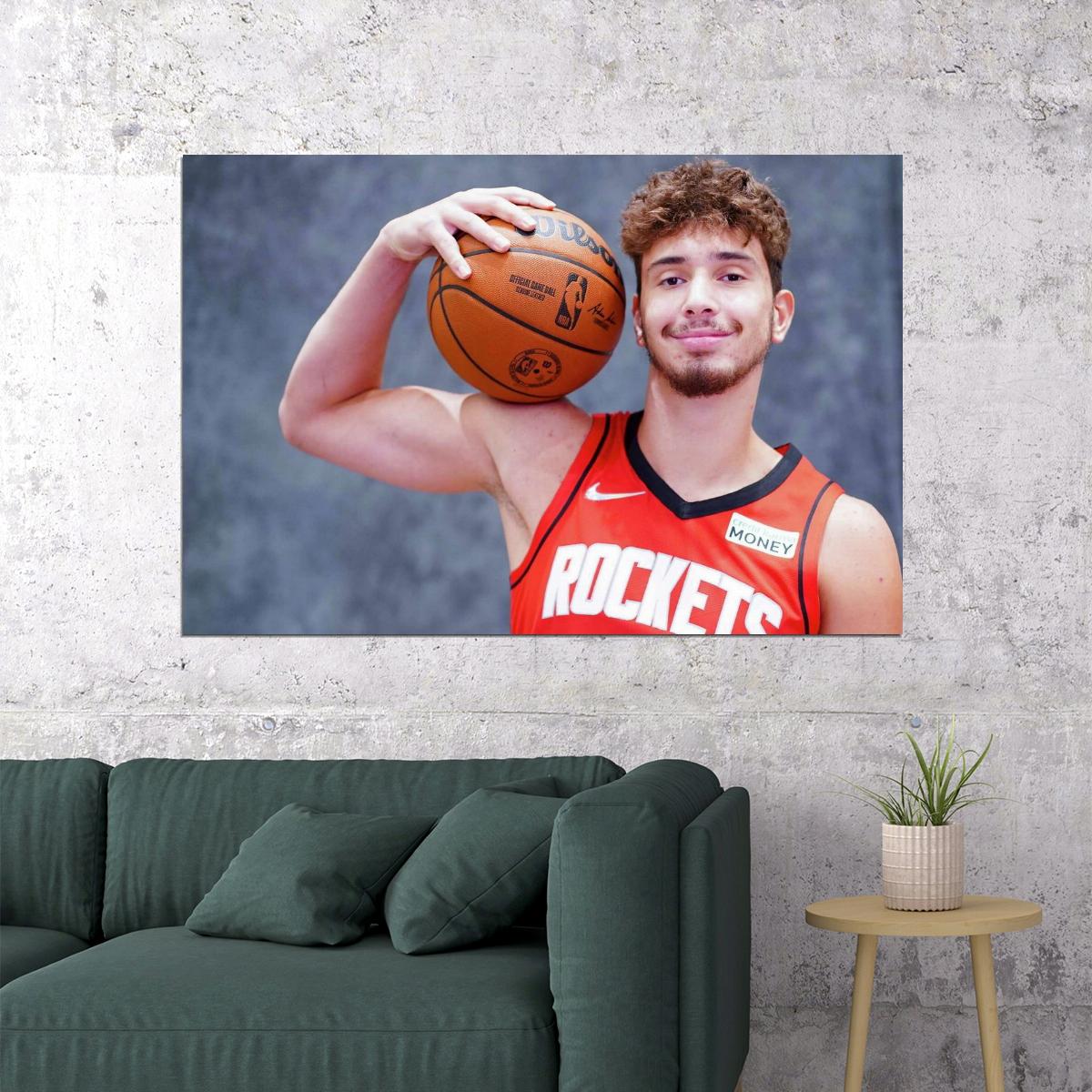 Alperen Sengun Basketball Player Poster Motivational Sports Print