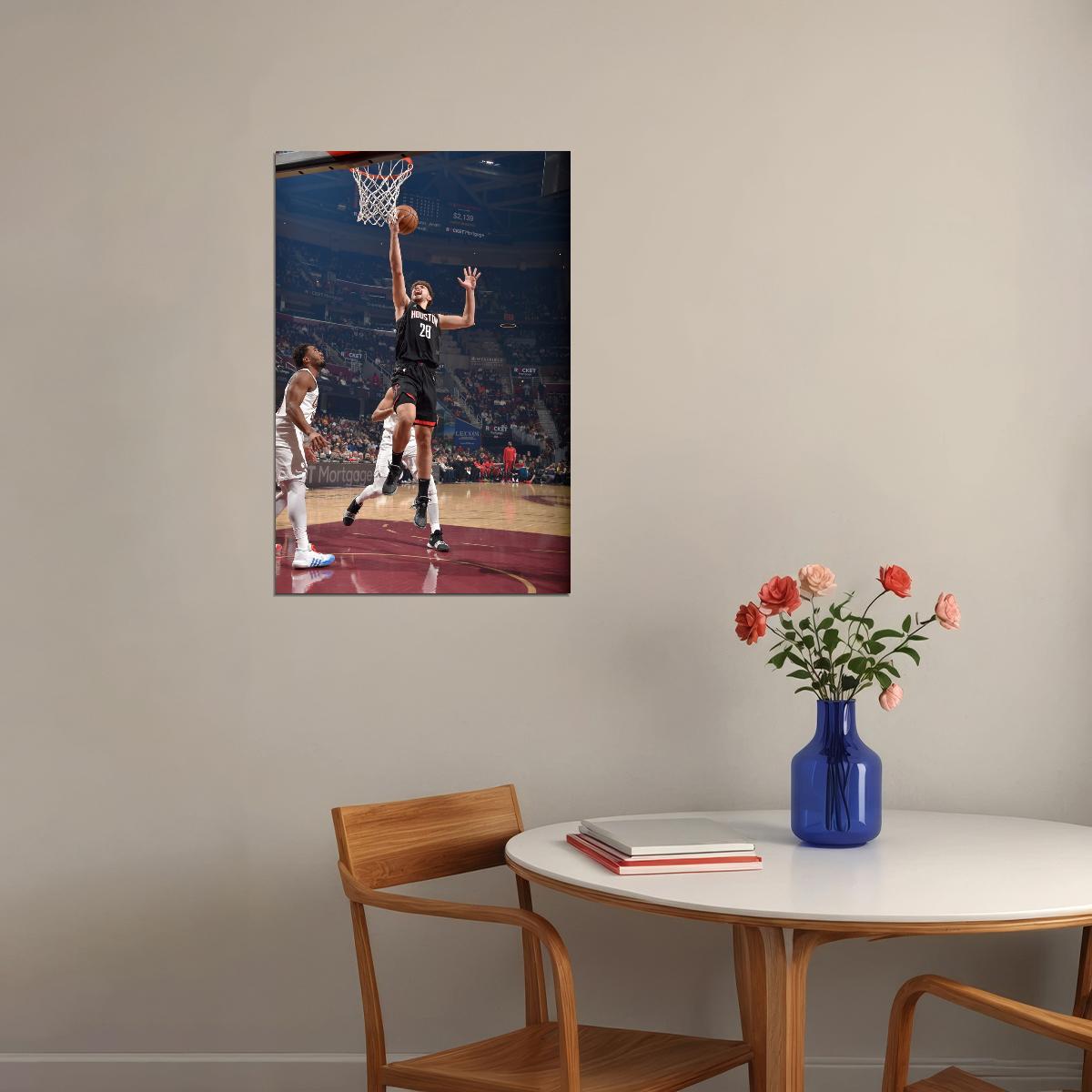 Alperen Sengun Basketball Player Poster Motivational Sports Print