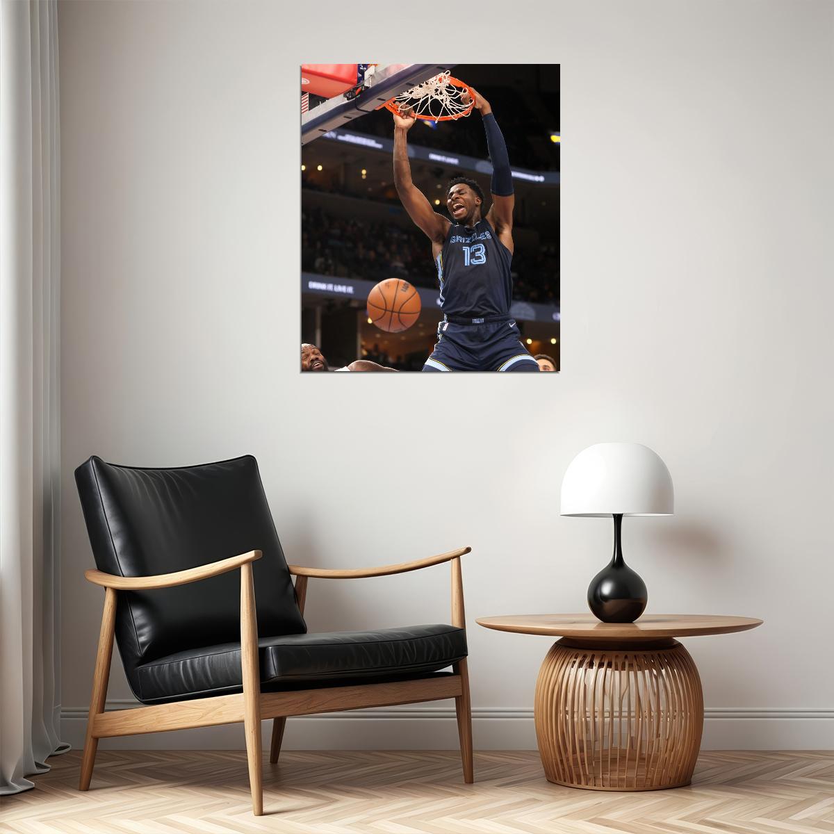 Jaren Jackson Jr. Basketball Player Poster Motivational Sports Print