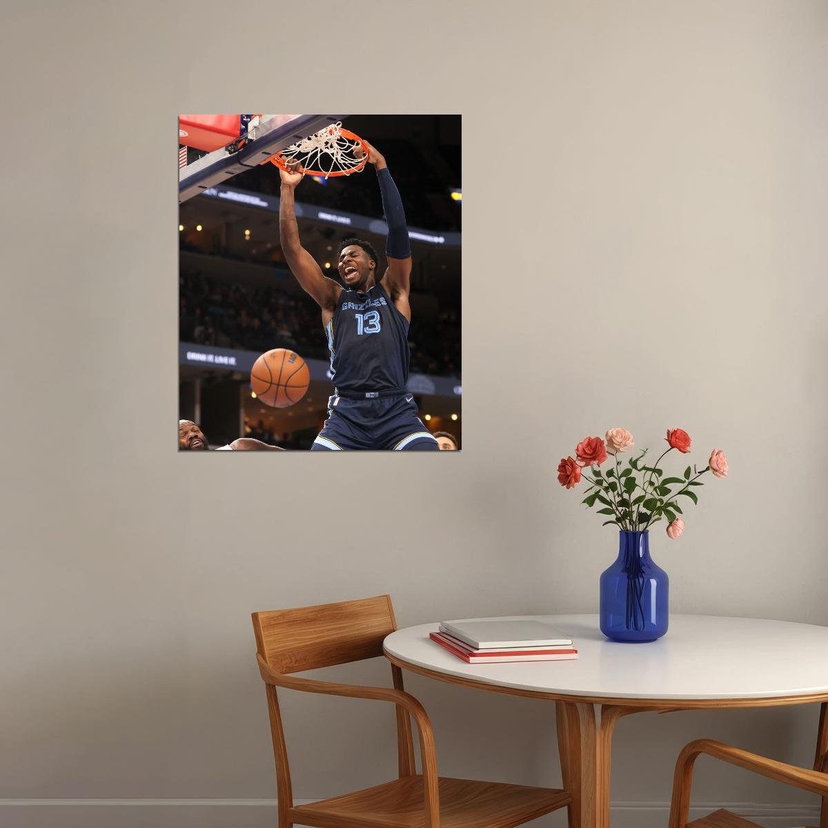 Jaren Jackson Jr. Basketball Player Poster Motivational Sports Print