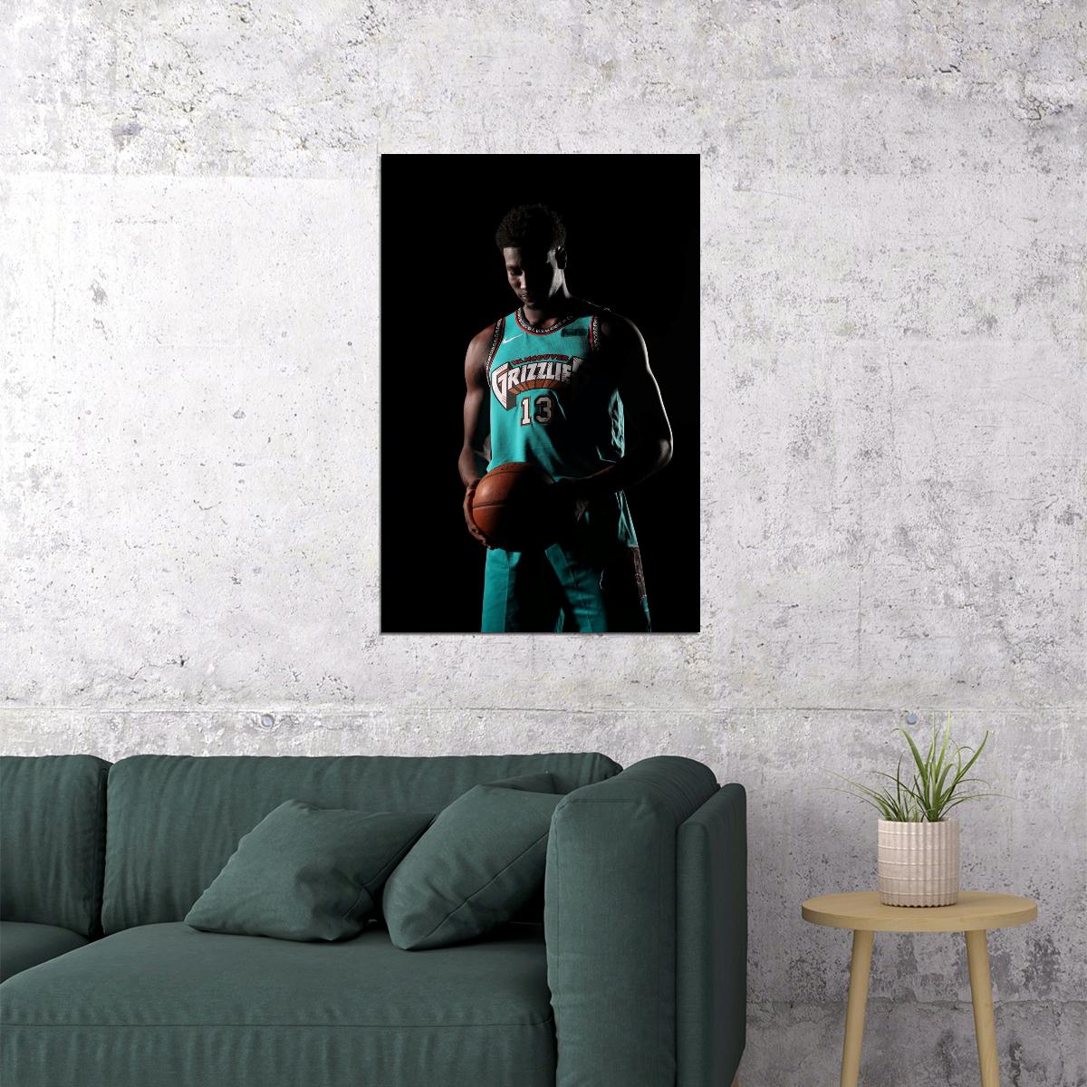 Jaren Jackson Jr. Basketball Player Poster Motivational Sports Print