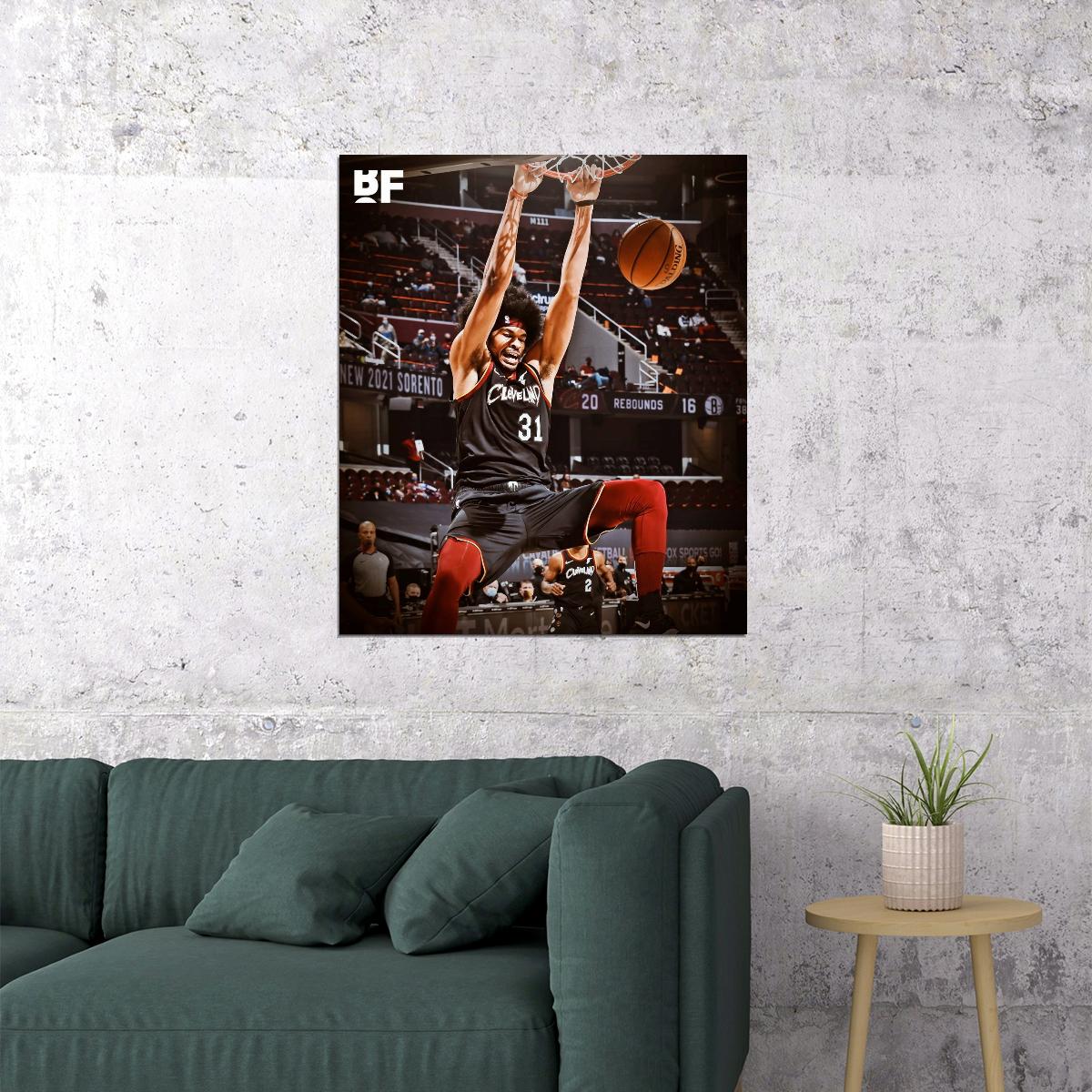 Jarrett Allen Basketball Player Poster Motivational Sports Print