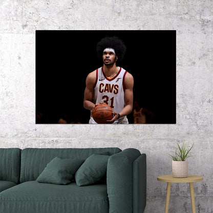 Jarrett Allen Basketball Player Poster Motivational Sports Print