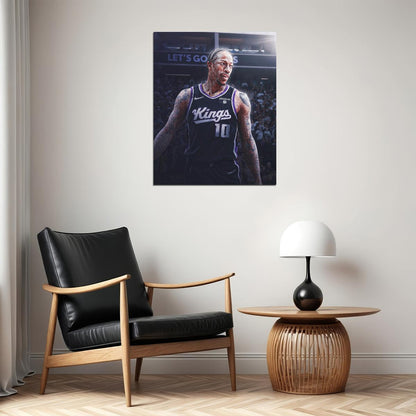 DeMar DeRozan Basketball Player Poster Motivational Sports Print