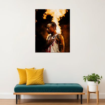 DeMar DeRozan Basketball Player Poster Motivational Sports Print