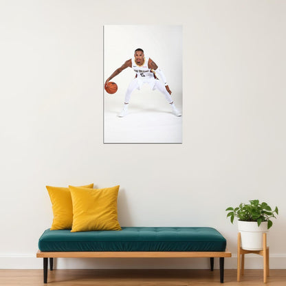 Dejounte Murray Basketball Player Poster Motivational Sports Print