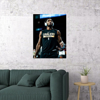 Donovan Mitchell Basketball Player Poster Motivational Sports Print