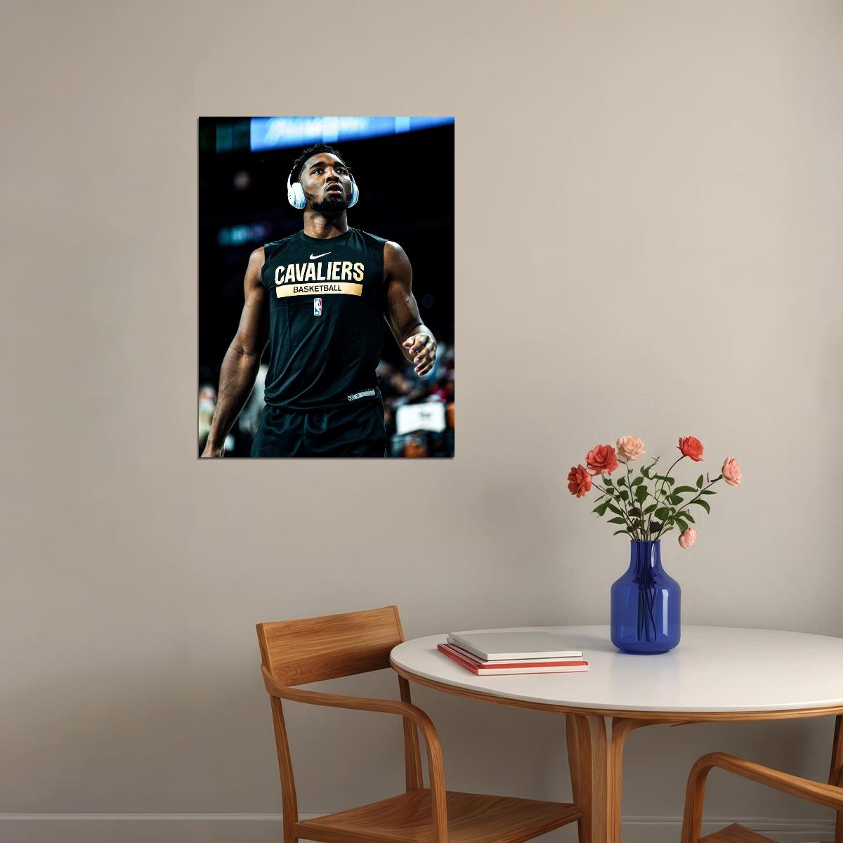 Donovan Mitchell Basketball Player Poster Motivational Sports Print