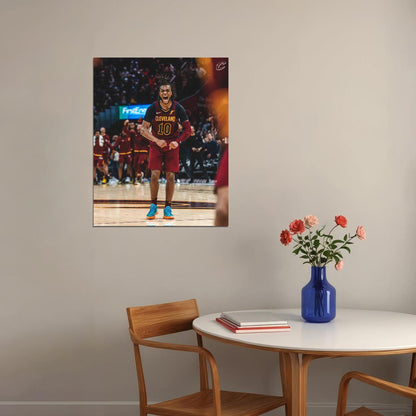 Darius Garland Basketball Player Poster Motivational Sports Print