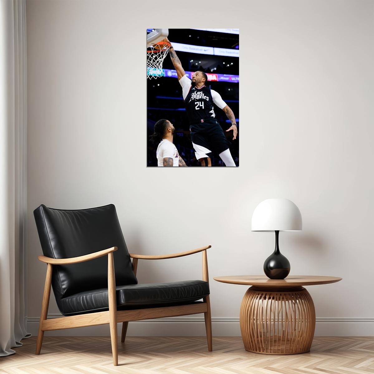 Norm Powell Basketball Player Poster Motivational Sports Print