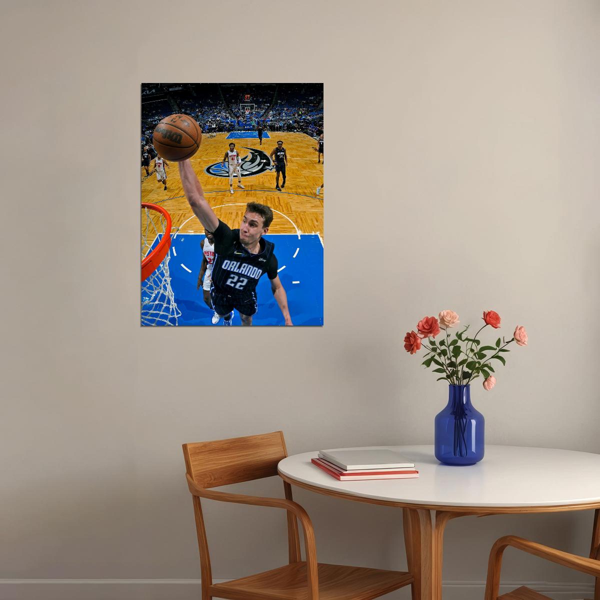 Franz Wagner Basketball Player Poster Motivational Sports Print