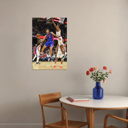 Cade Cunningham Basketball Player Poster Motivational Sports Print