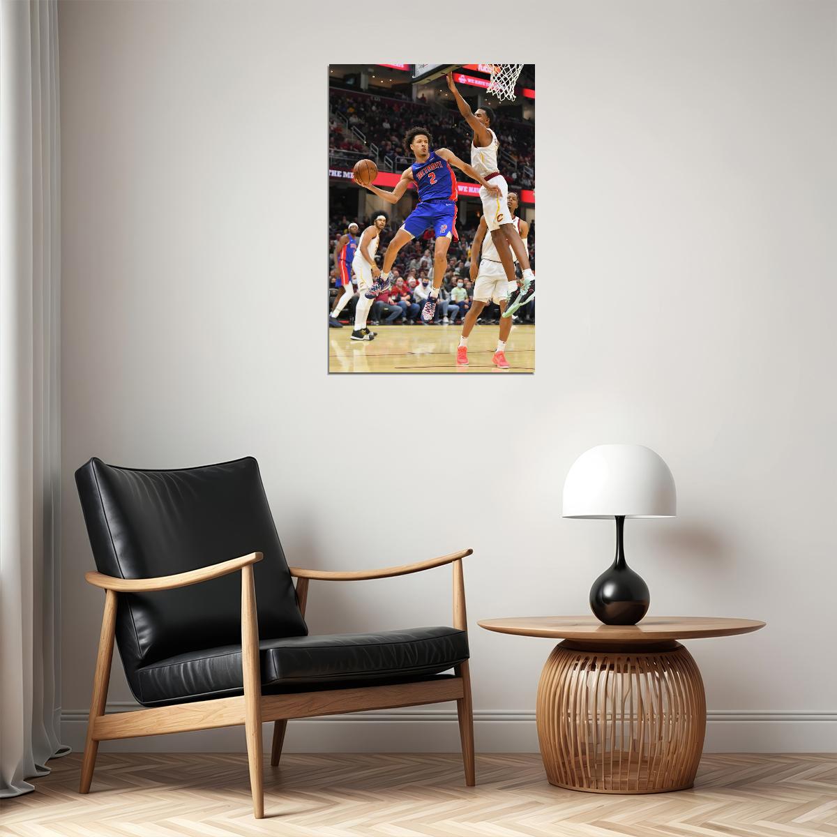 Cade Cunningham Basketball Player Poster Motivational Sports Print