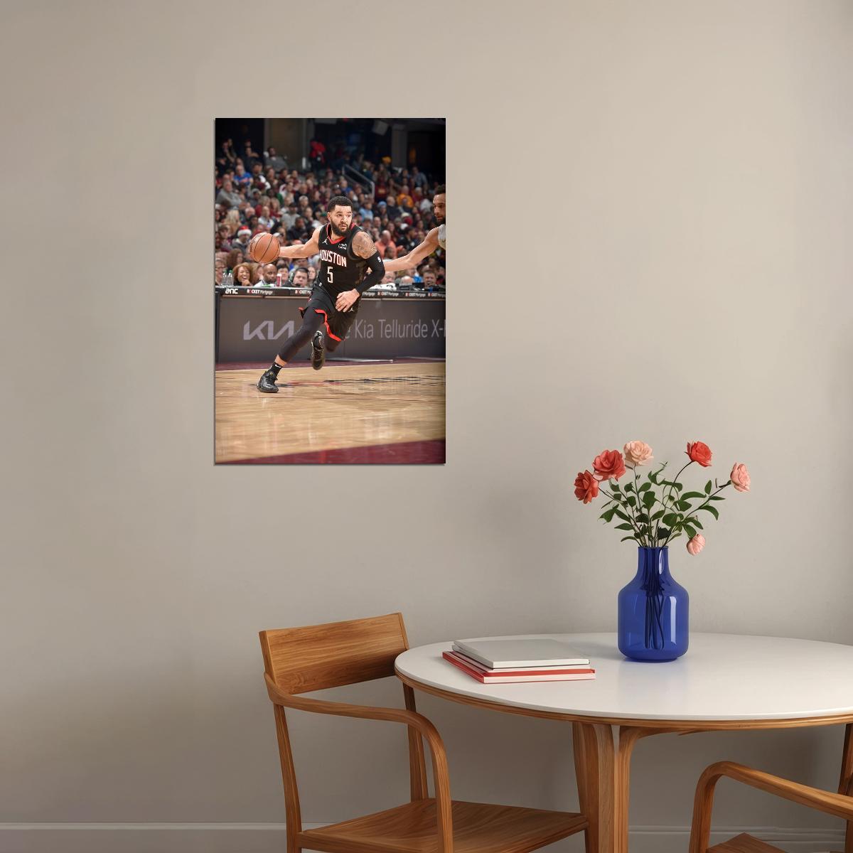 Fred VanVleet Basketball Player Poster Motivational Sports Print