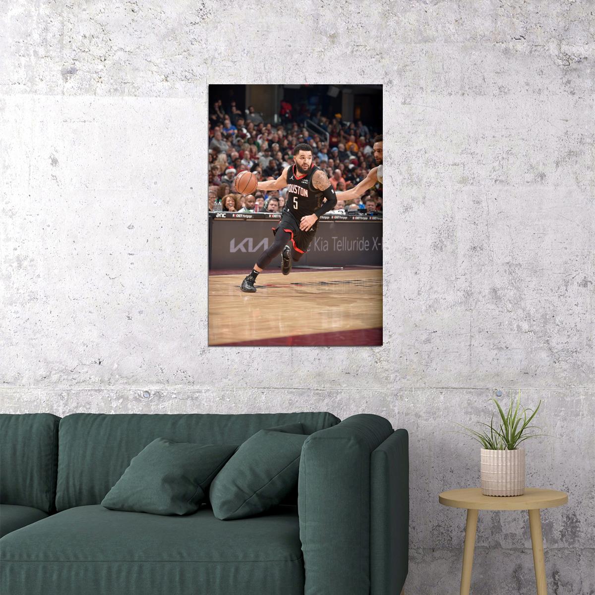 Fred VanVleet Basketball Player Poster Motivational Sports Print