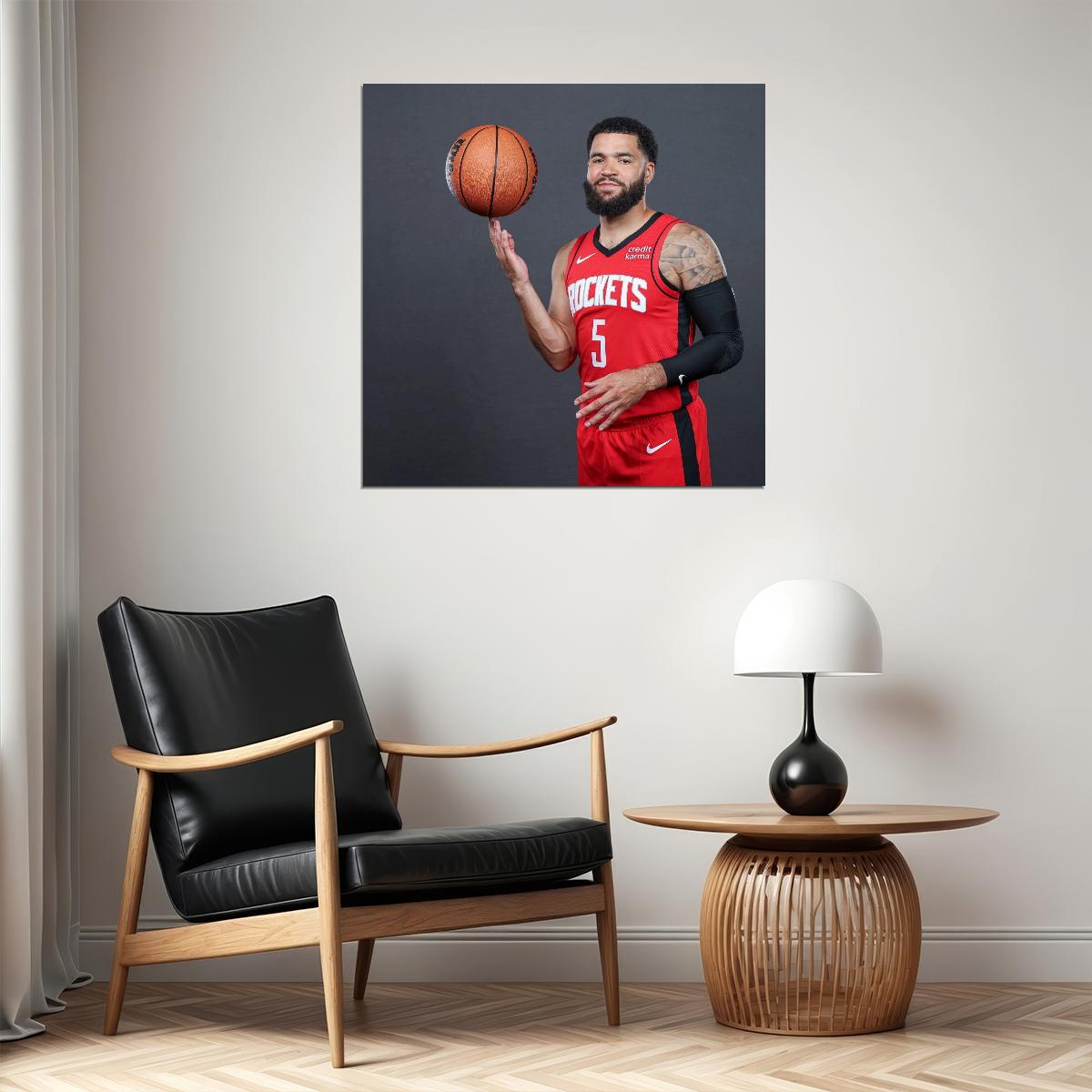 Fred VanVleet Basketball Player Poster Motivational Sports Print