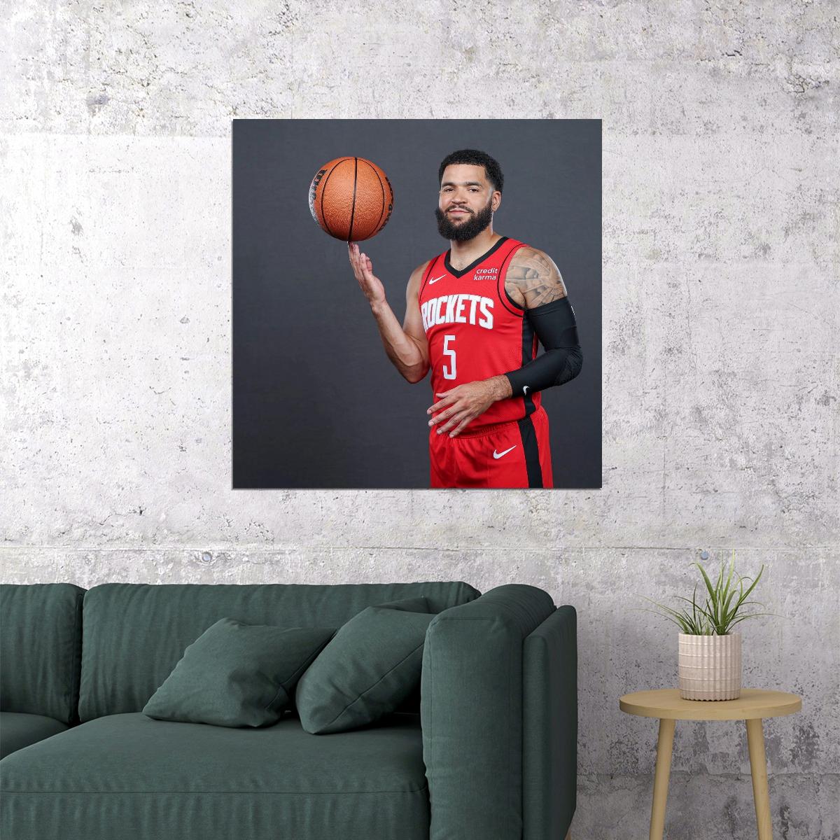 Fred VanVleet Basketball Player Poster Motivational Sports Print