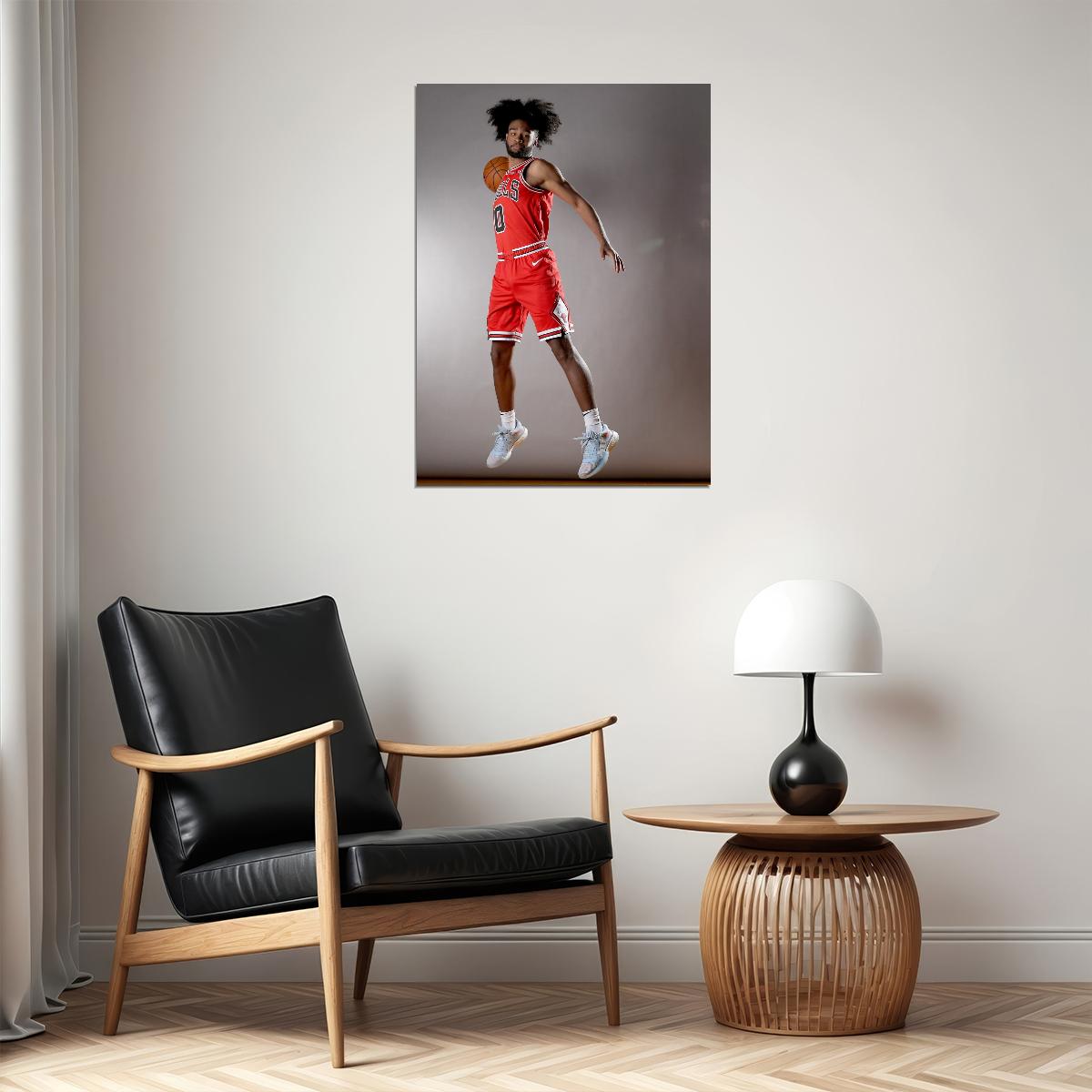 Coby White Basketball Player Poster Motivational Sports Print