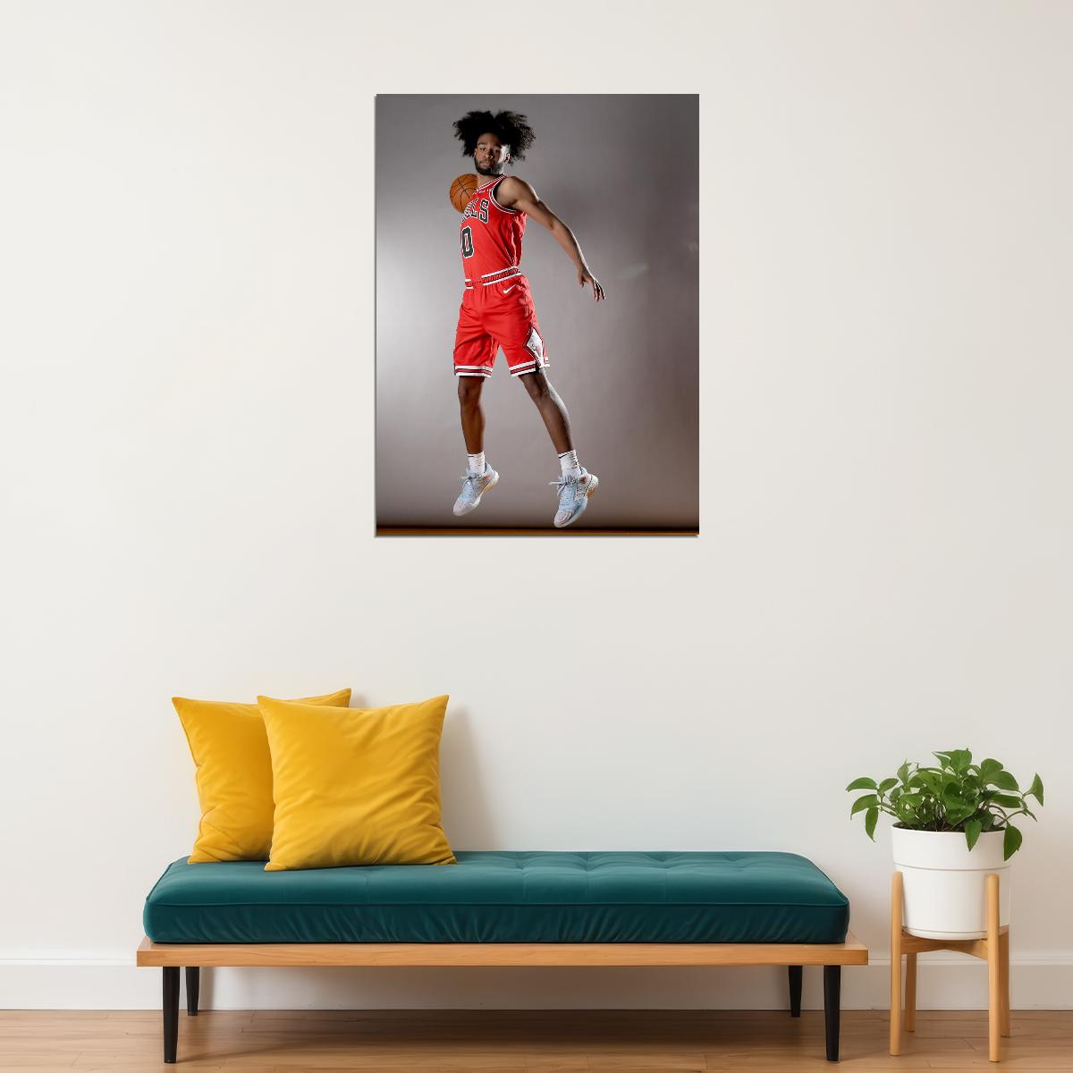 Coby White Basketball Player Poster Motivational Sports Print