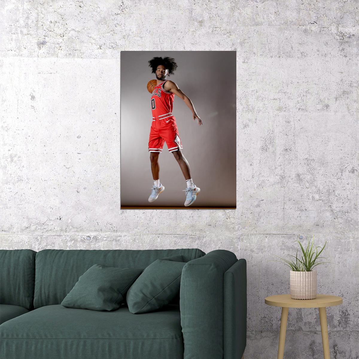 Coby White Basketball Player Poster Motivational Sports Print