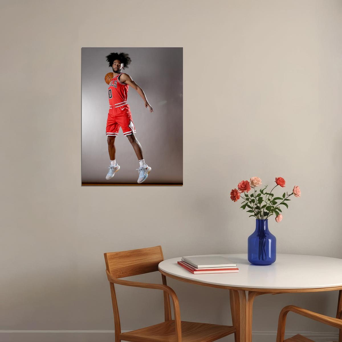 Coby White Basketball Player Poster Motivational Sports Print