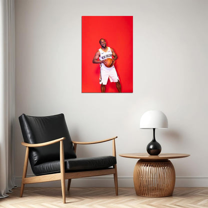 CJ McCollum Basketball Player Poster Motivational Sports Print