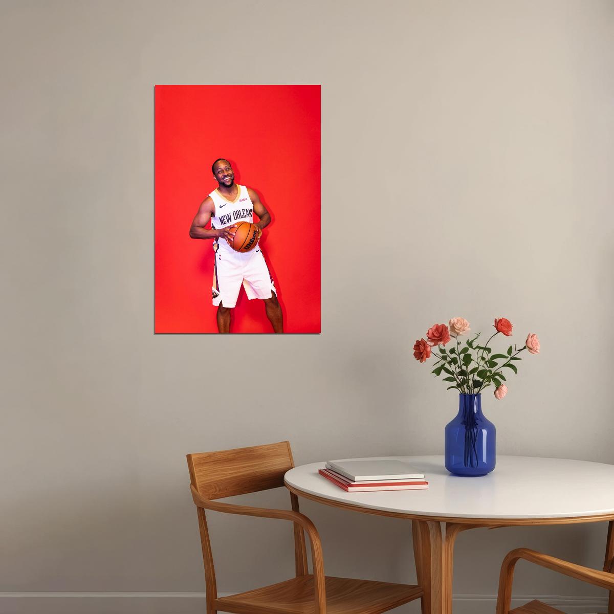 CJ McCollum Basketball Player Poster Motivational Sports Print