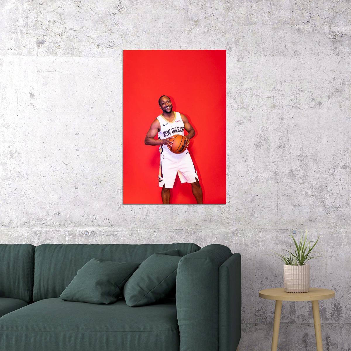 CJ McCollum Basketball Player Poster Motivational Sports Print