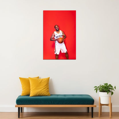 CJ McCollum Basketball Player Poster Motivational Sports Print