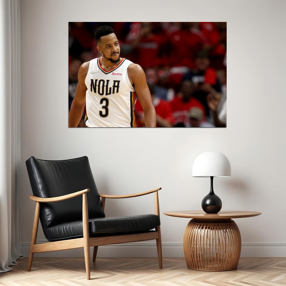 CJ McCollum Basketball Player Poster Motivational Sports Print