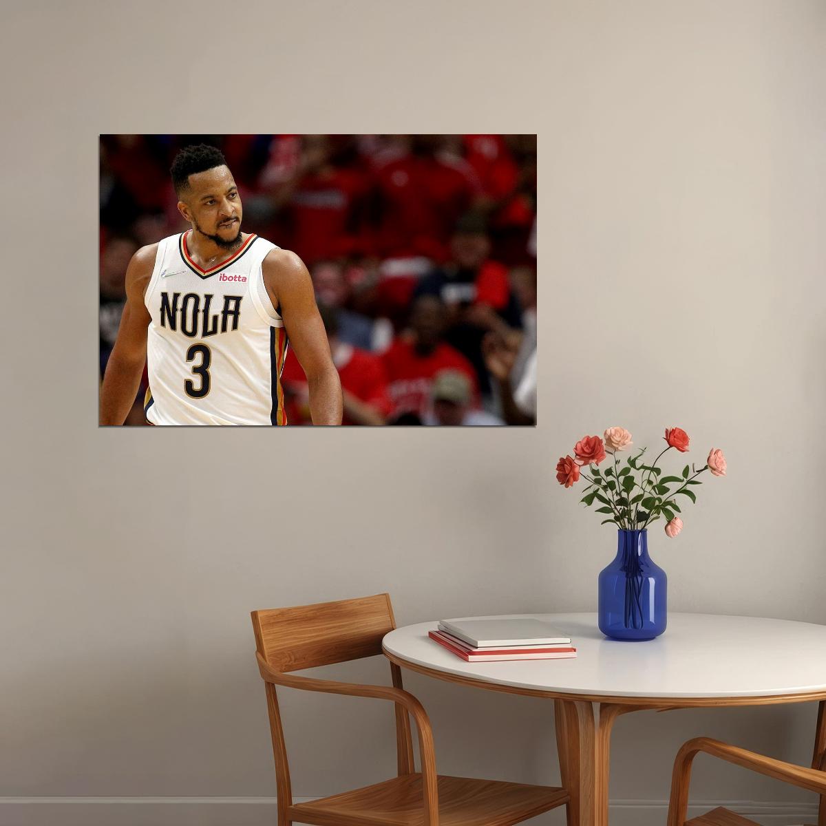 CJ McCollum Basketball Player Poster Motivational Sports Print