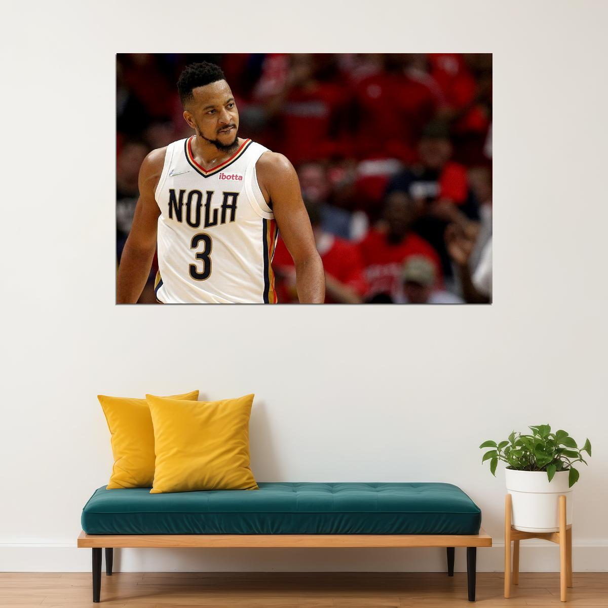 CJ McCollum Basketball Player Poster Motivational Sports Print