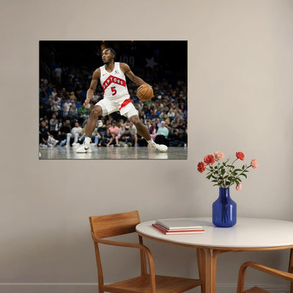 Immanuel Quickley Basketball Player Poster Motivational Sports Print