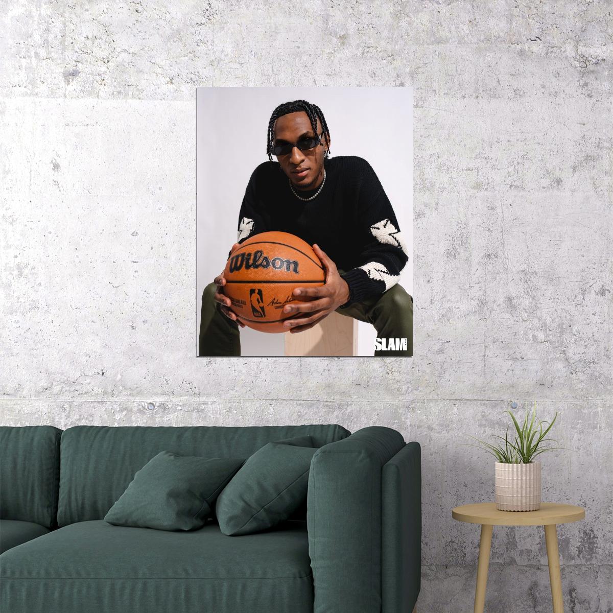 Immanuel Quickley Basketball Player Poster Motivational Sports Print