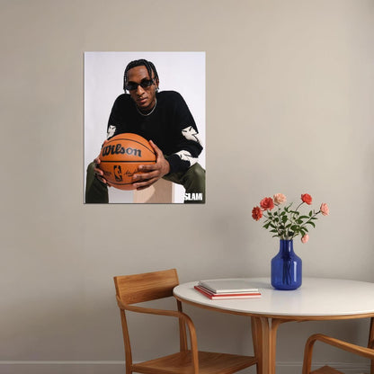 Immanuel Quickley Basketball Player Poster Motivational Sports Print