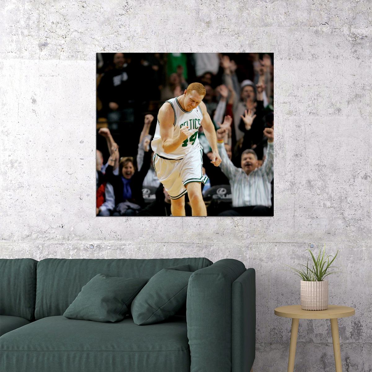 Brian Scalabrine Basketball Player Poster Motivational Sports Print Gift for Man