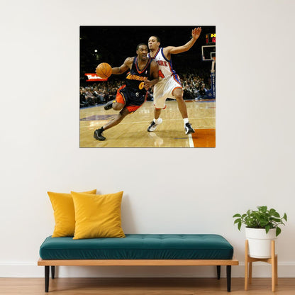 Gilbert Arenas Basketball Player Poster Motivational Sports Print Gift for Man