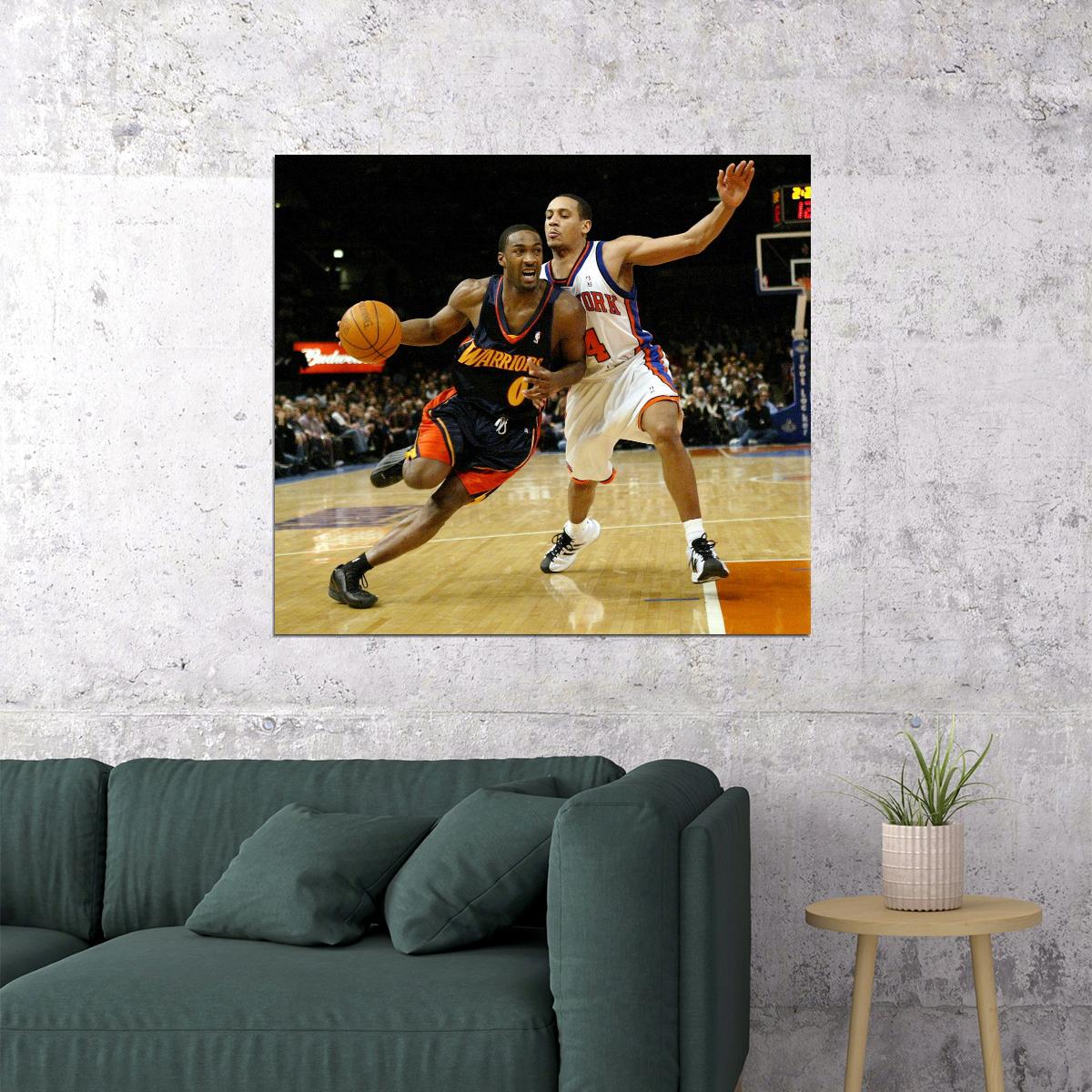 Gilbert Arenas Basketball Player Poster Motivational Sports Print Gift for Man