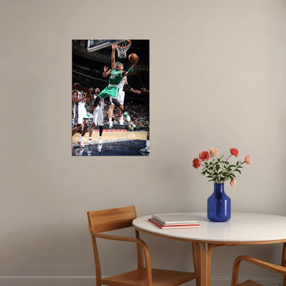 Paul Pierce Basketball Player Poster Motivational Sports Print Gift for Man