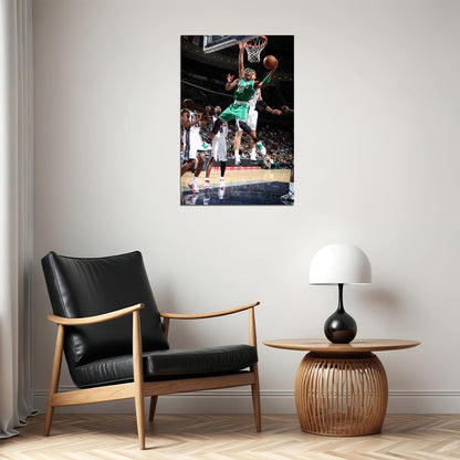 Paul Pierce Basketball Player Poster Motivational Sports Print Gift for Man