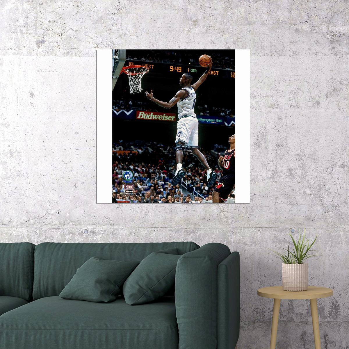 Kevin Garnett Basketball Player Poster Motivational Sports Print Gift for Man