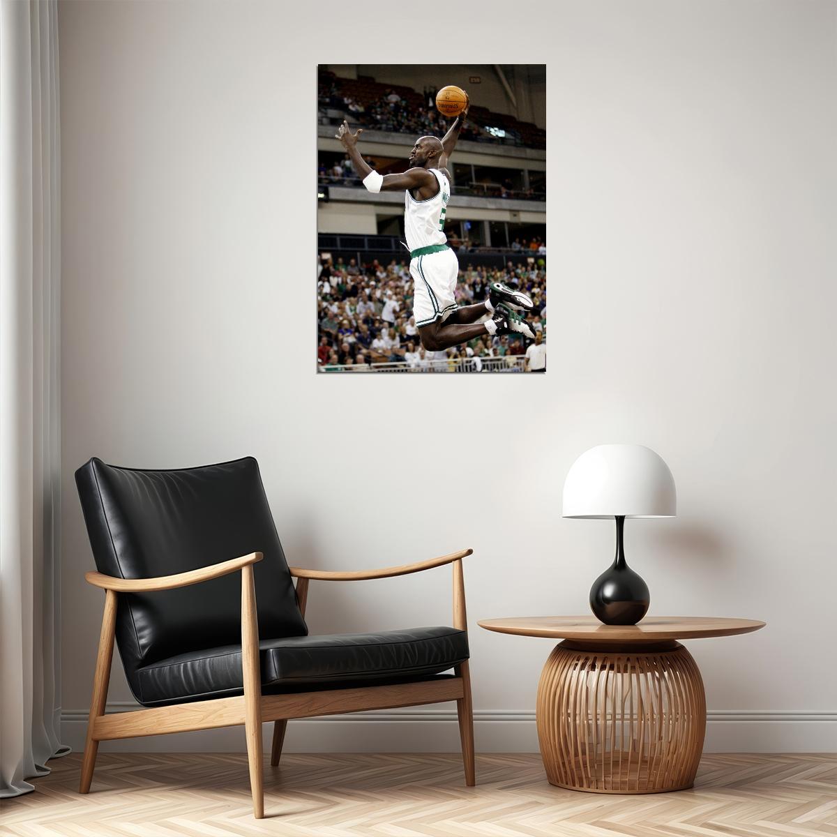 Kevin Garnett Basketball Player Poster Motivational Sports Print