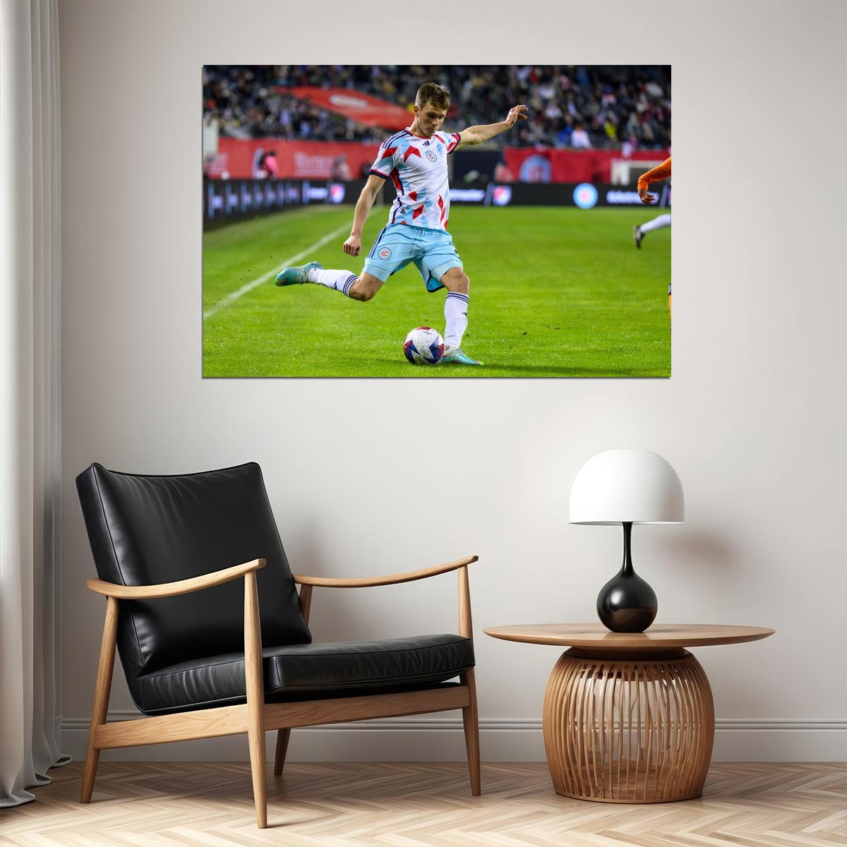 Arnaud Souquet USA Soccer Poster Famous Football Superstar Motivational Sports Print