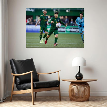 Claudio Bravo USA Soccer Poster Famous Football Superstar Motivational Sports Print